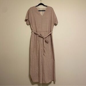 Roolee V-Neck Short Sleeve Jumpsuit
